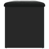 vidaXL Banco de arruma&ccedil;&atilde;o 62x42x45 cm derivados de madeira preto