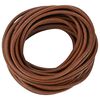 vidaXL Corda de Couro Marrom Claro &Oslash;4 mm x 10 m Couro