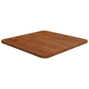 vidaXL Tampo mesa quadrado 40x40x1,5 carvalho tratado castanho-escuro