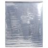 vidaXL Pel&iacute;cula solar efeito refletor est&aacute;tico 60x2000 cm PVC prateado