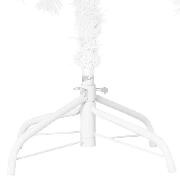 vidaXL &Aacute;rvore Natal artificial pr&eacute;-iluminada c/ bolas branco