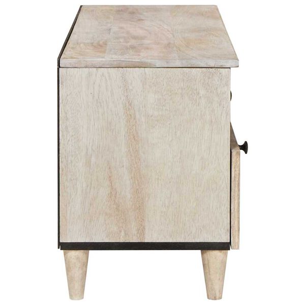 vidaXL Unidades de TV Branco 100 x 33 x 46 cm Madeira processada