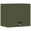 vidaXL Arm&aacute;rio de parede para garage Verde-oliva 60 x 40 x 53 cm