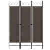 vidaXL Divis&oacute;ria de quarto com 3 pain&eacute;is 120x180 cm antracite