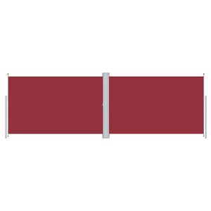 vidaXL Toldo lateral retr&aacute;til 200x600 cm vermelho