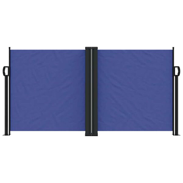 vidaXL Toldo lateral retr&aacute;til 120x1000 cm azul