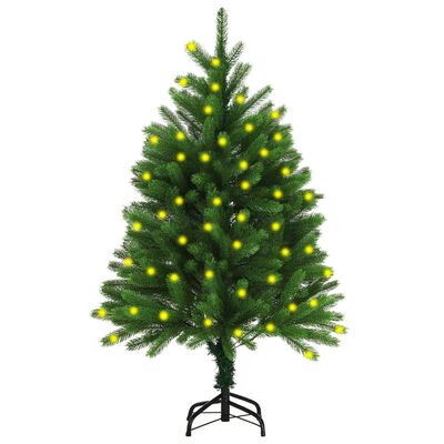 vidaXL Árvore Natal artificial pré-iluminada 120 cm verde