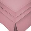 vidaXL Chaise lounge c/ reforço/apoio de braços direito veludo rosa