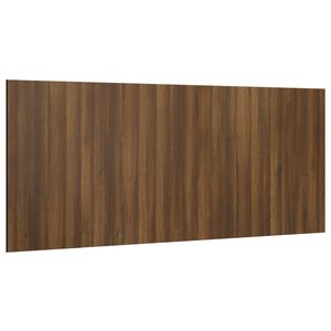 vidaXL Cabeceira cama 200x1,5x80 cm derivados madeira carvalho fumado