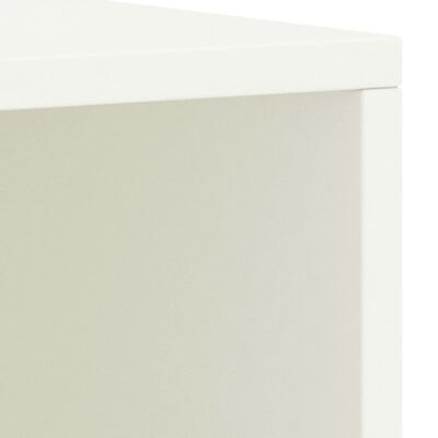 vidaXL Mesas de cabeceira 2 pcs 35x30x40cm madeira pinho maciça branco
