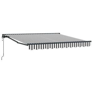 vidaXL Estrutura de Toldo Antracite e Branco 300 x 250 cm