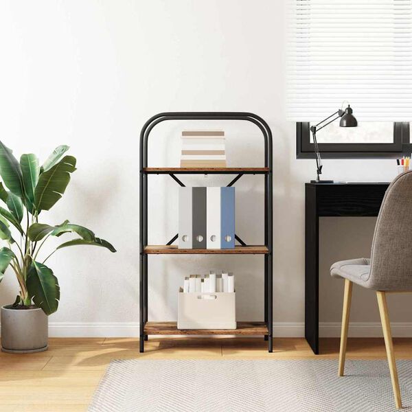 vidaXL Estante Madeira antiga 60 x 30 x 109 cm Madeira processada