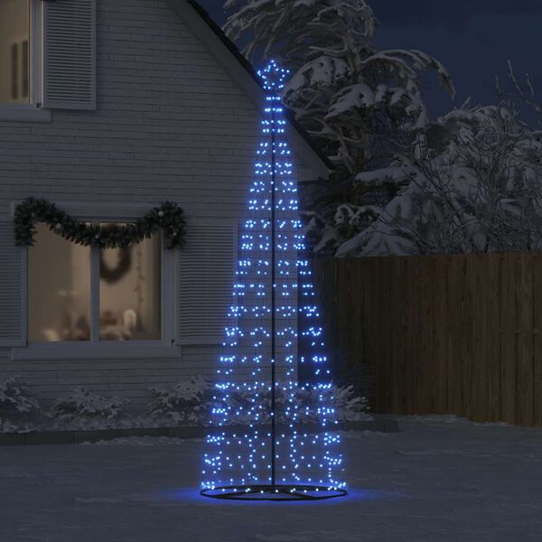 vidaXL LED &Aacute;rvore de Natal 550 LEDs Azul 300 cm