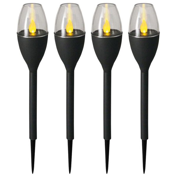 Luxform Ilumin. jardim LED solar mini estacas Jive 4pcs cinzento 41466