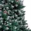 vidaXL &Aacute;rvore Natal artificial com LEDs e bolas e pinhas 240 cm