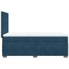 vidaXL Cama boxspring com colch&atilde;o 80x200 cm veludo azul