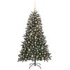 vidaXL &Aacute;rvore de Natal Artificial Verde 150 cm PVC, Pl&aacute;stico e A&ccedil;o