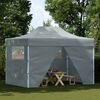 vidaXL Tenda de Festa Antracite 291 x 431 x 315 cm Tecido Oxford