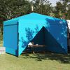 vidaXL Tenda de Cobertura Pop-Up Azul 300 x 300 cm tecido