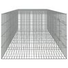 vidaXL Coelheira de 6 painéis 327x79x54 cm ferro galvanizado