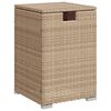 vidaXL Cobertura para botija de g&aacute;s 40x40x60 cm vime PE bege