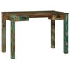 vidaXL Secret&aacute;ria de escrita com gaveta Castanho 112 x 55 x 76 cm