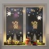 vidaXL Luzes de Natal silhueta Papai Noel 2 pcs 35 LEDs branco quente