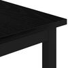 vidaXL Mesa de centro Carvalho Preto 60 x 30 x 36 cm