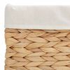 vidaXL Cestos de Armazenamento 3 pcs Natural 40 x 30 x 18 cm