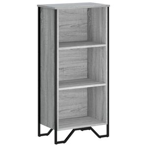 vidaXL Estante 50x31x106 cm derivados de madeira cinzento sonoma