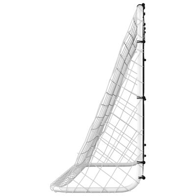 vidaXL Baliza de treino para futebol com rede 184x61x122 cm aço
