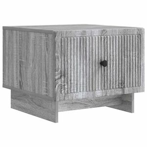 vidaXL Mesa de centro Sonoma Cinzento 49 x 50 x 40 cm