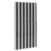 vidaXL Cortina de Insetos Chenille Cinza e Preto 118 x 220 cm 100% PP