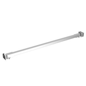 vidaXL Bra&ccedil;o de apoio para cabine de duche a&ccedil;o inoxid&aacute;vel 57,5 cm