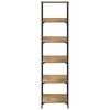 vidaXL Estante Carvalho Artesanal 50 x 33 x 188,5 cm