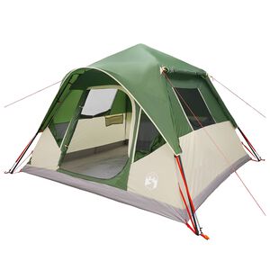 vidaXL Barraca Instant&acirc;nea Verde 305 x 275 x 190 cm Poli&eacute;ster e A&ccedil;o