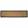 vidaXL Tapete de &Aacute;rea Cinzento-Escuro 60 x 200 cm Juta