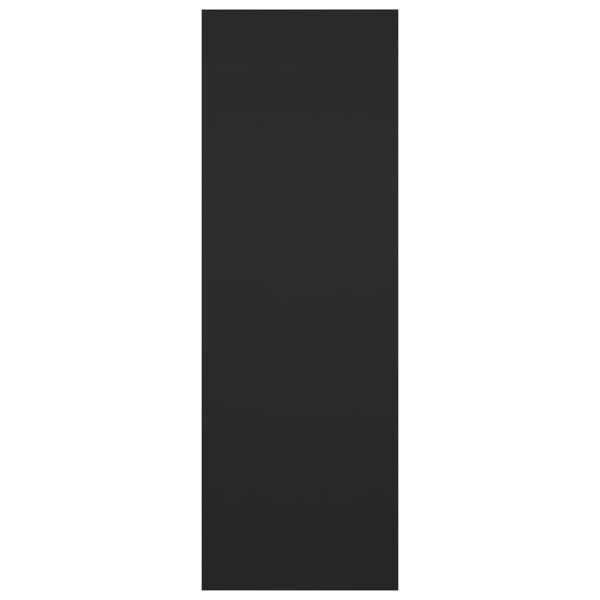 vidaXL Móveis de TV 2 pcs 30,5x30x90 cm derivados de madeira preto