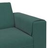 vidaXL Sof&aacute; de Sala de Estar Verde Escuro 250 x 77 x 76 cm
