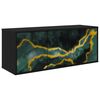 vidaXL Arm&aacute;rio de TV Montado na Parede WIJHE 102 x 33 x 40 cm