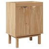 vidaXL Arm&aacute;rio de lavat&oacute;rio p/ WC OTTA 59x40x80 cm pinho maci&ccedil;o