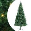 vidaXL &Aacute;rvore de Natal Artificial Verde 300 cm PVC, Metal e Pl&aacute;stico