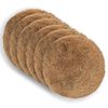 vidaXL Capa almofada 6 pcs HEERLEN Cinzento-acastanhado &Oslash; 40 cm