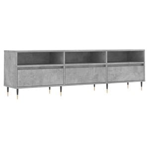 vidaXL M&oacute;vel de TV 150x30x44,5 cm derivados de madeira cinza cimento