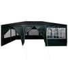 vidaXL Tenda de Festa Verde 600 x 400 x 266 cm Polietileno