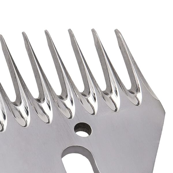 vidaXL L&acirc;minas de corte substitui&ccedil;&atilde;o m&aacute;quina tosquiar ovelha 2pcs 80mm