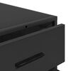 vidaXL Móvel c/ gavetas 70x41x70 cm madeira processada preto
