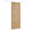 vidaXL Porta Deslizante ORKDAL Castanho 83 x 211 cm