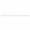 vidaXL Prateleiras parede suspensas 4 pcs 80x23,5x3,8cm MDF branco