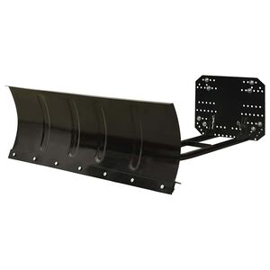 vidaXL Limpa-neves para quadriciclo 115x38 cm preto